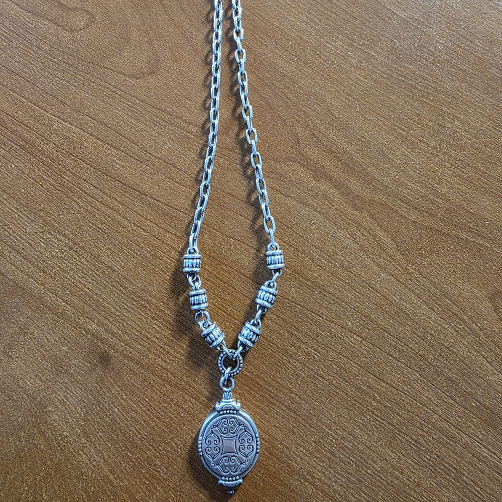Brighton Elegant Silver Pendant Necklace